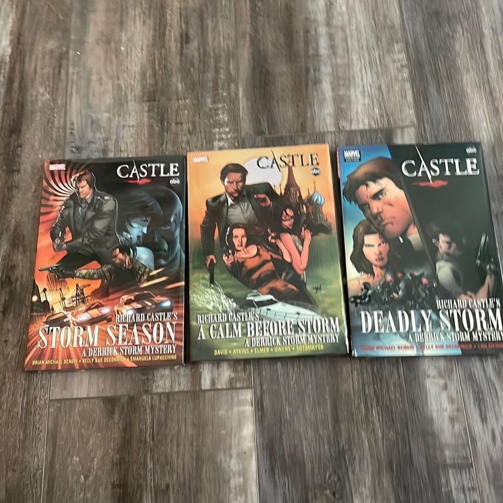 ABC’s “Castle” Marvel TV Show Graphic Novels Set!